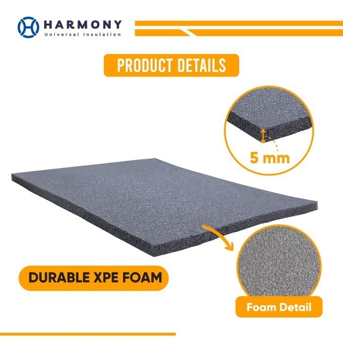 Jual Busa / Foam 5mm XPE Peredam Panas dan Suara / Matras / Foam Sheet ...