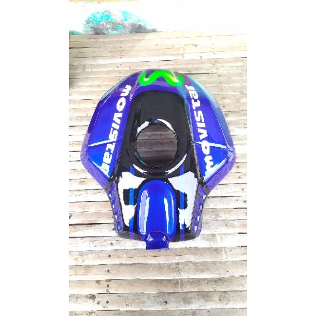 Jual Cover Tanki R15 V2 Model R1 Kondom Tangki R15 V2 Movistar Biru ...