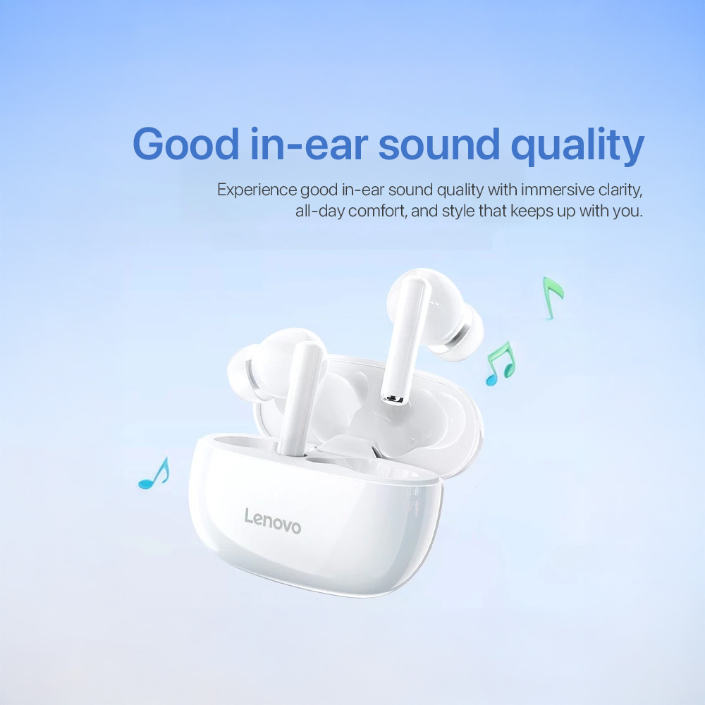 Jual Lenovo Thinkplus EA110 ENC True Wireless Bluetooth Mini Earbuds ...