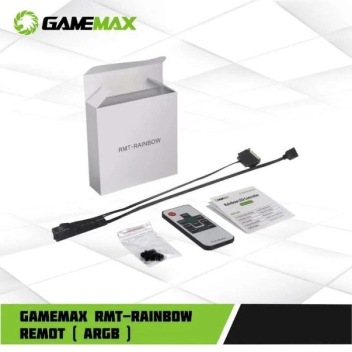 Jual GAMEMAX RMT-RAINBOW REMOTE ( ARGB ) Controller | Shopee Indonesia