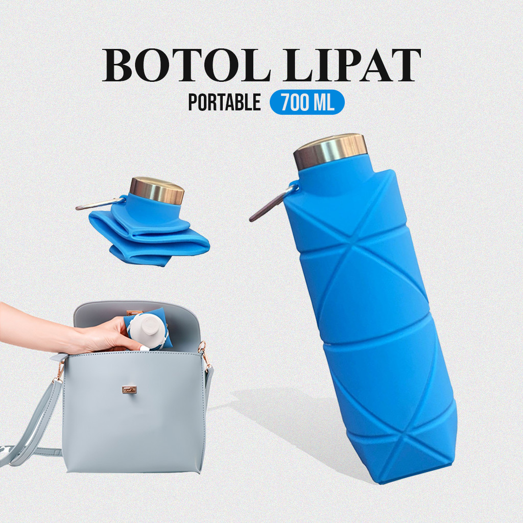 Jual Botol Silicon Lipat Origami Traveling Tumblr Tempat Minum Praktis ...