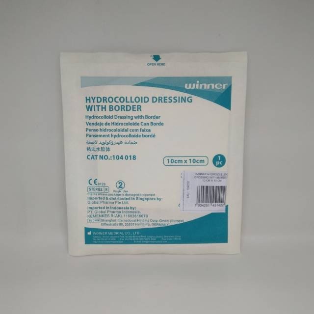 Jual Hydrocolloid Dressing 10x10 Penghisap Cairan Infeksi Pada Luka