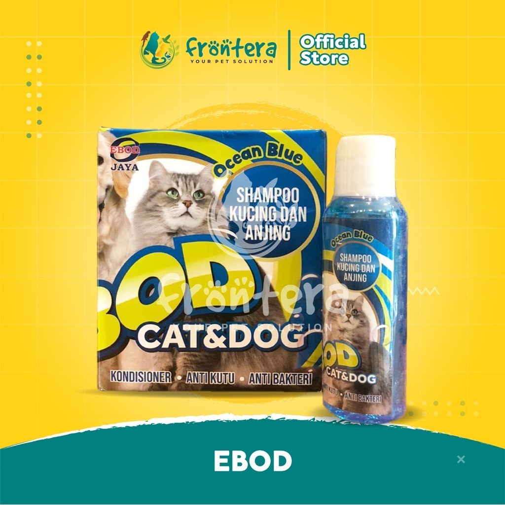 EBOD JAYA Pet Care Shampo Blue Ocean For Cat and Dog