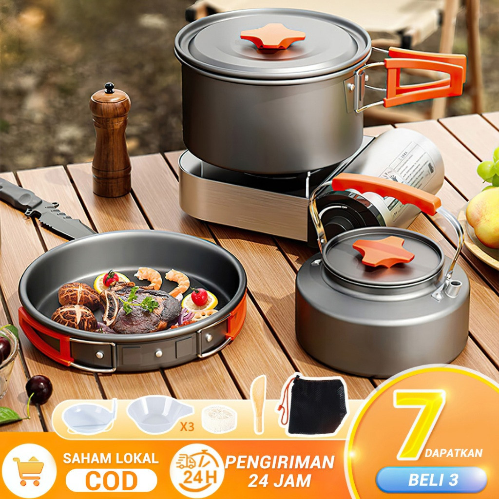 Jual Free Sekop Kayu Paket Alat Masak Cooking Set Kompor Wp Kompor Mawar Kompor Camping