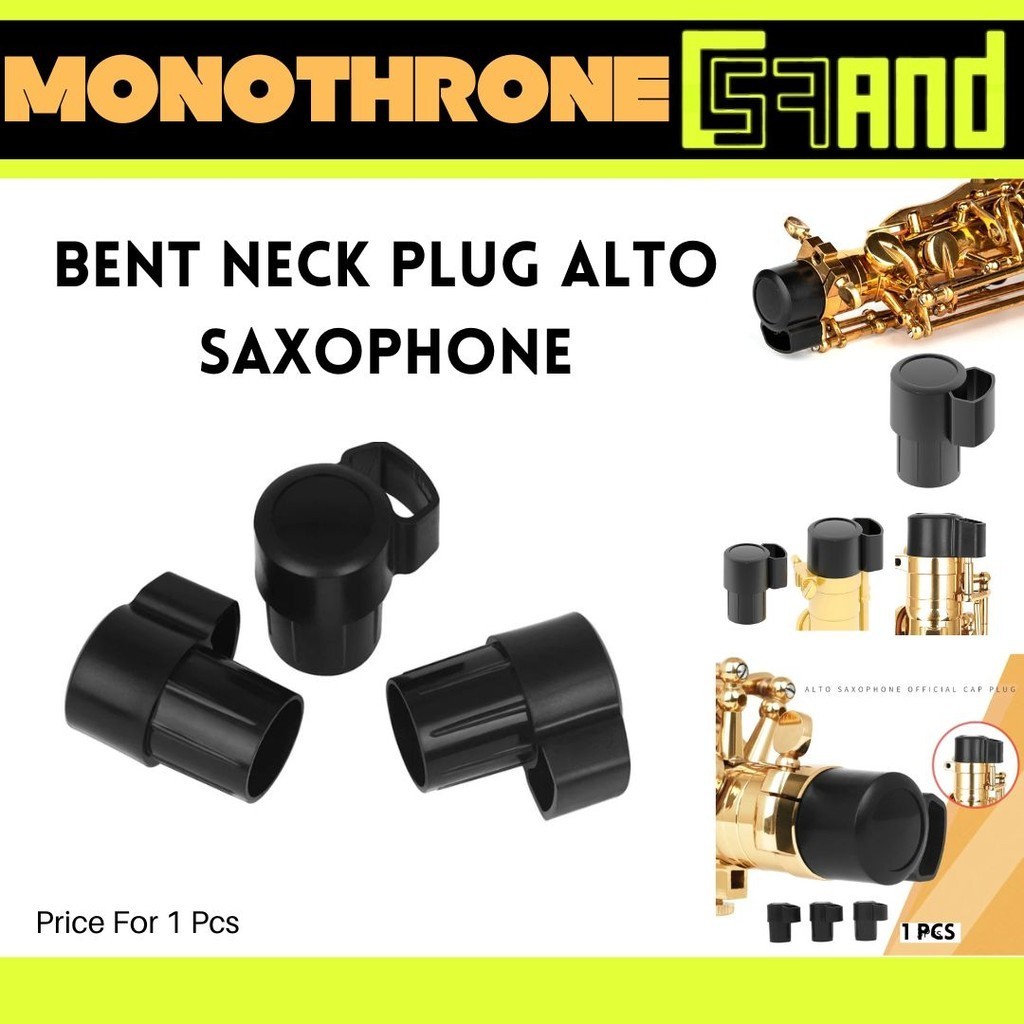 Jual Tutup Cover Alto Saxophone Mouth Bent Neck Plug End Cap Button End