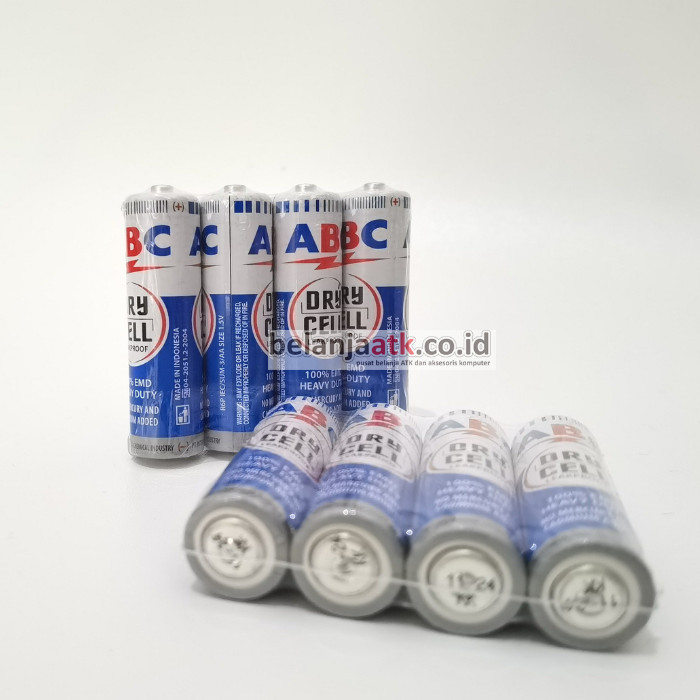 Jual Baterai ABC Kecil UM 3 1.5 V (Ukuran AA/R6) | Shopee Indonesia
