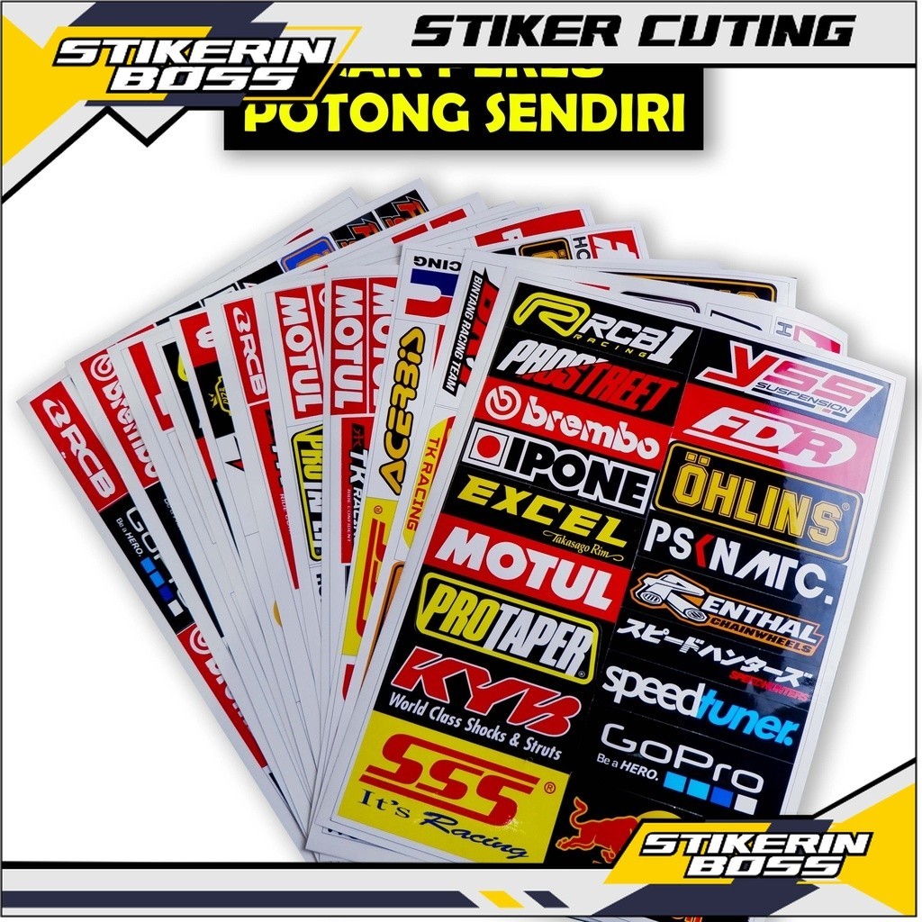 Jual Stiker Motor, Sticker Motor, Stiker Motor Keren, Stiker Racing ...