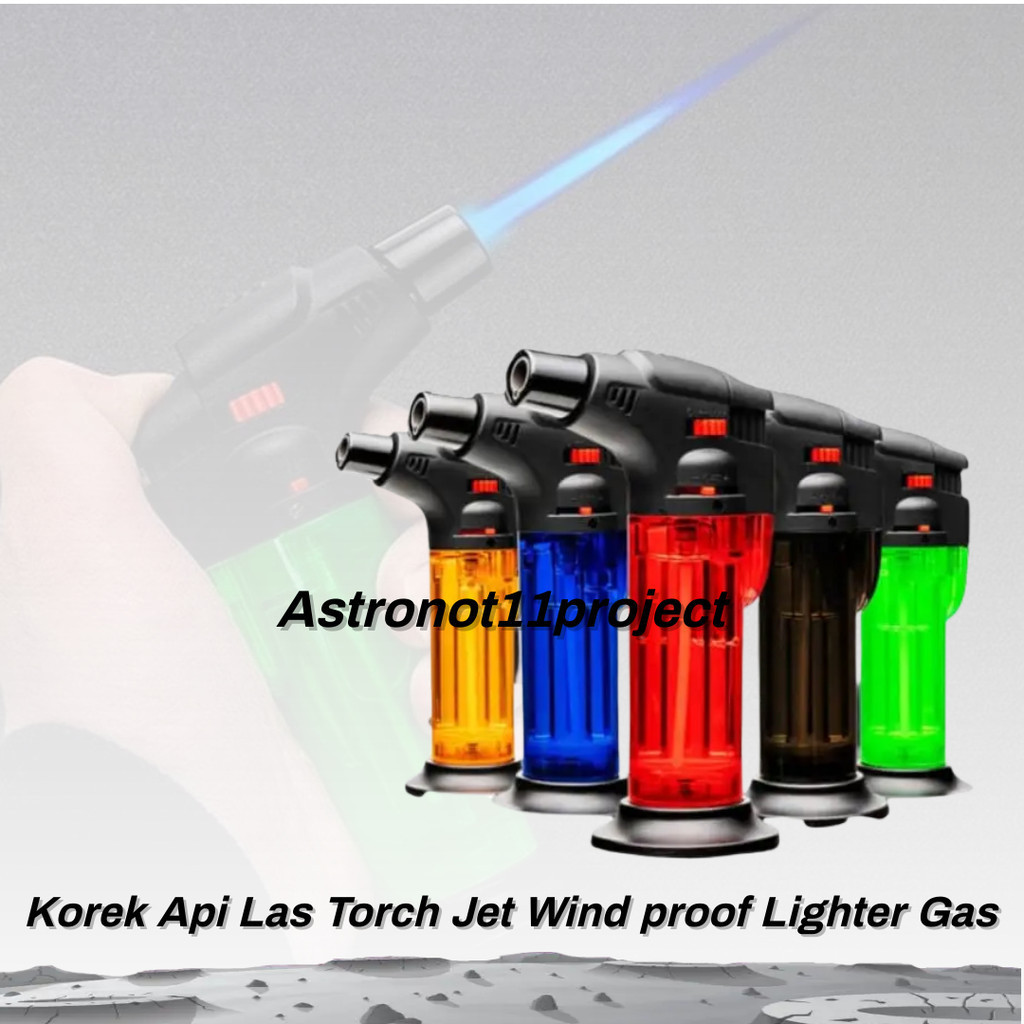 Jual Korek Api Jumbo Blow Torch Jet Gas Butane Anti Angin Survival ...