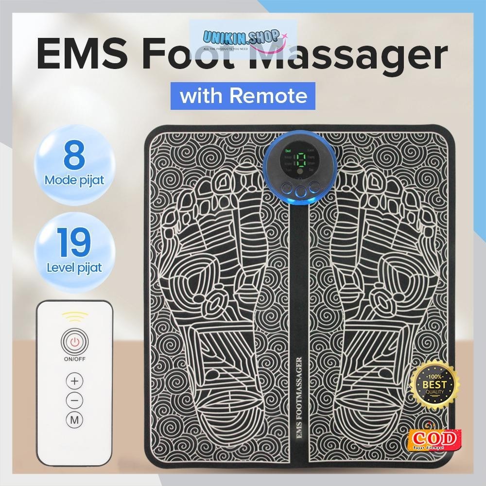 Jual Alat Pijat Kaki Elektrik Ems Foot Massager Pelancar Peredaran Darah Rileksasi Usb 8 Mode 2092