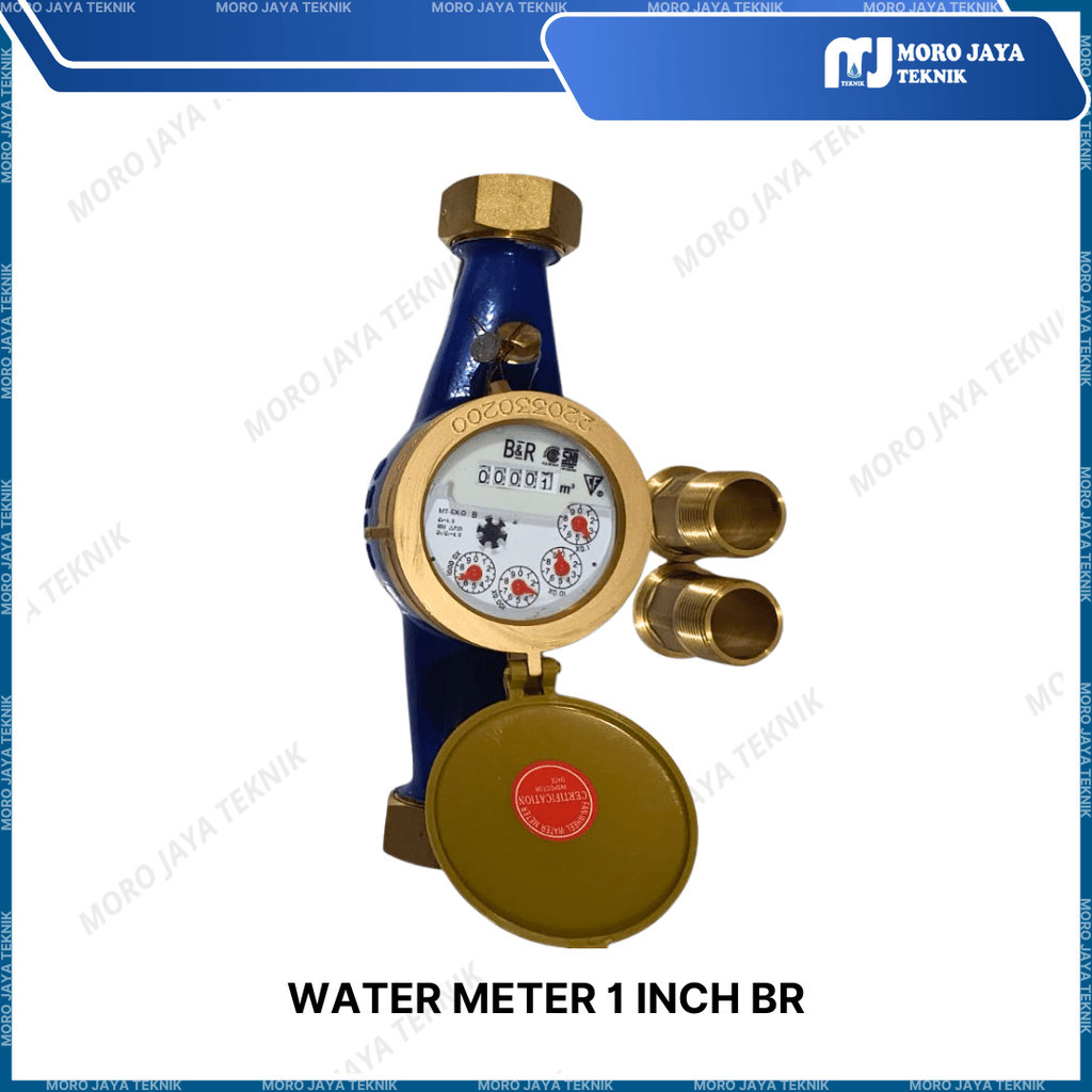 Jual Water Meter 1 Inch BR - Meteran Air - Flow Meter | Shopee Indonesia