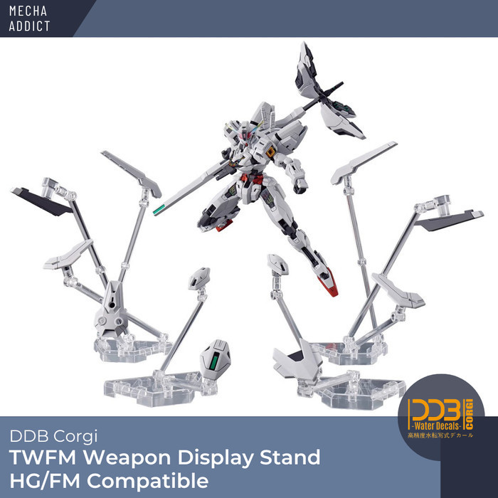 Jual HG / FM Gundam Aerial Calibarn Weapon Display Stand Base by DDB ...