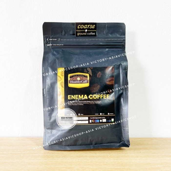Jual HealthyCaff 500gr Medium Roasted Healthy Caff Kopi Organik Enema ...