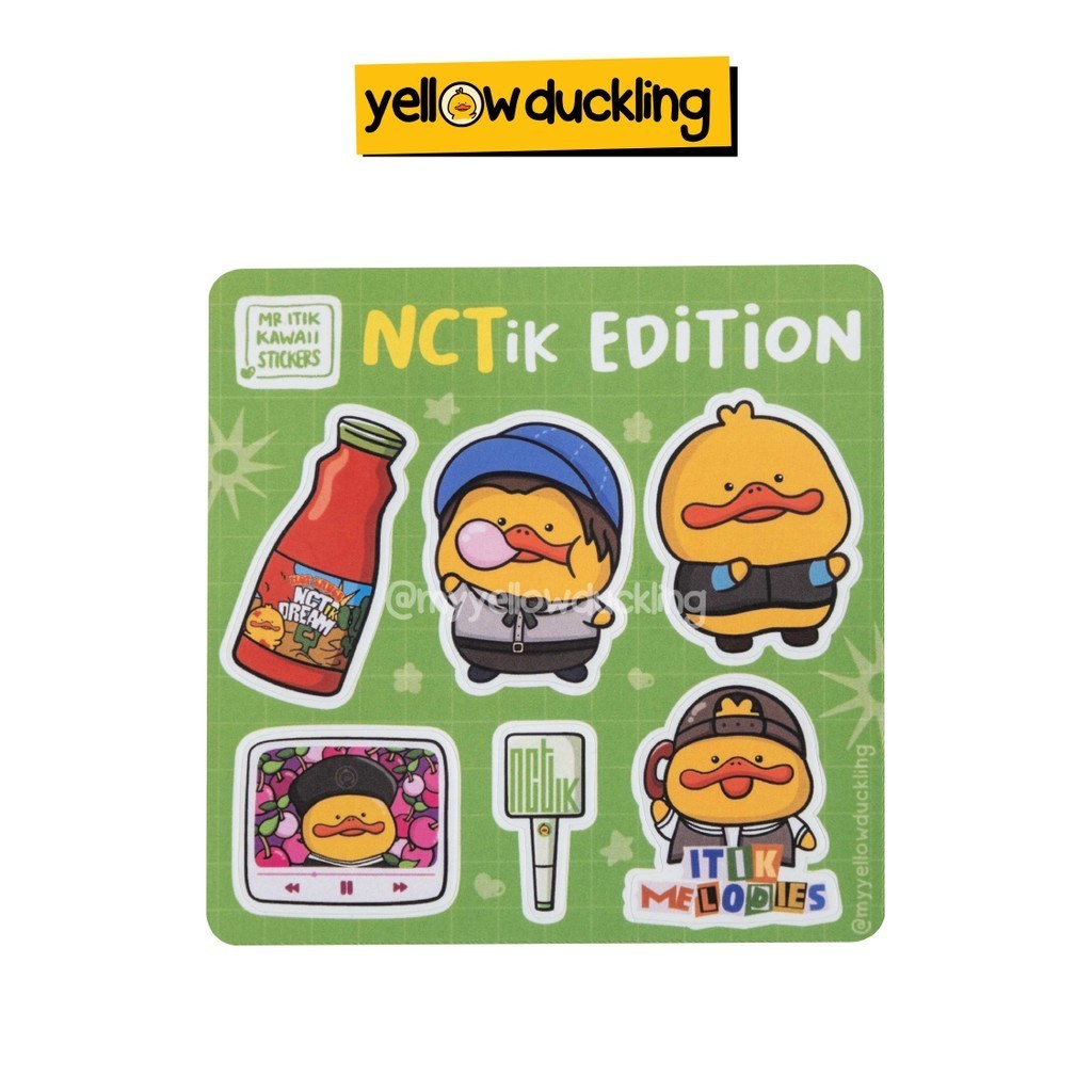 Jual STICKER ITIK - NCTik STICKER SET - SPECIAL LIMITED EDITION ...
