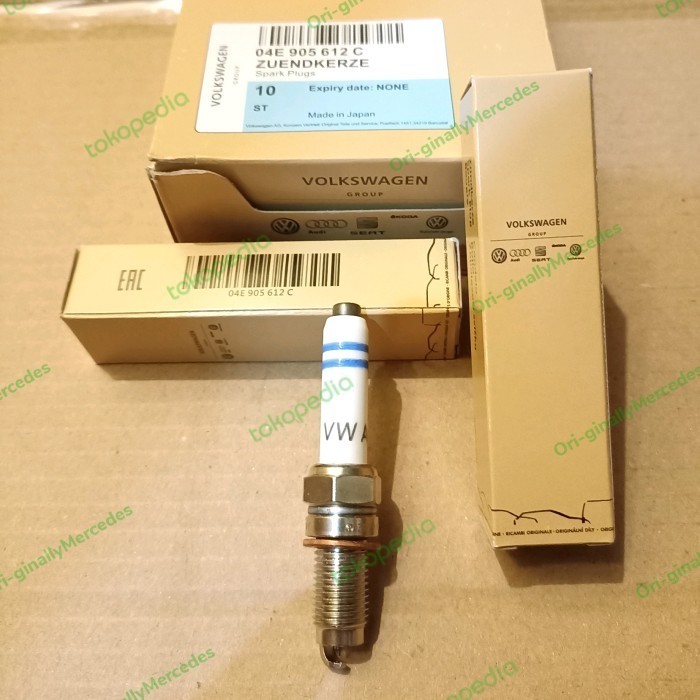 Jual BUSI SPARK PLUG VW GOLF MK 7 TSI VW MK7 04E905612C ORIGINAL