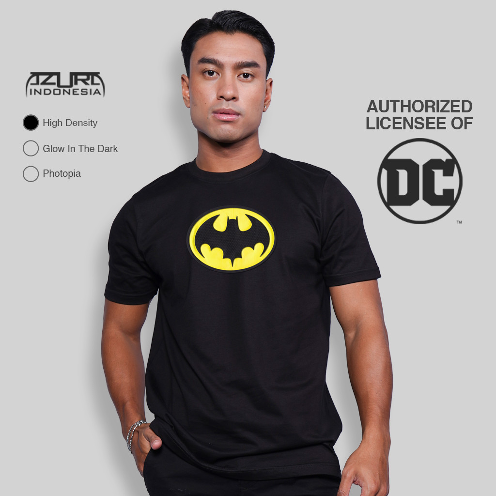 MAGLIA T SHIRT BATMAN LOGO VINTAGE NERA TAGLIA XL EXTRA LARGE