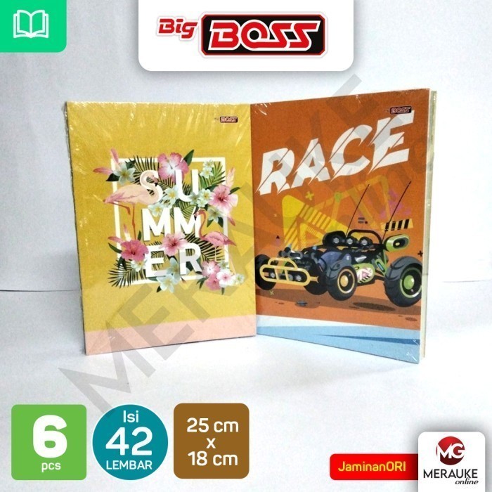 Jual Buku Tulis BigBoss 42 Lembar | Shopee Indonesia