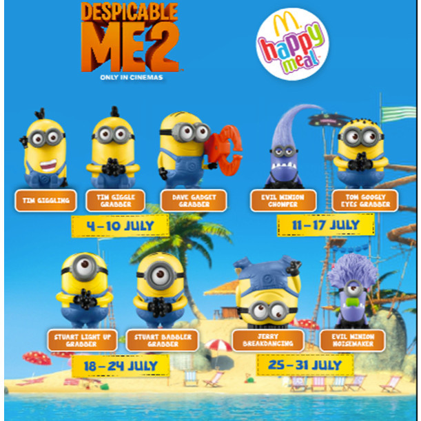 Jual DM2 2013 Mainan Anak Hadiah Happy Meal Meals McD McDonald ...