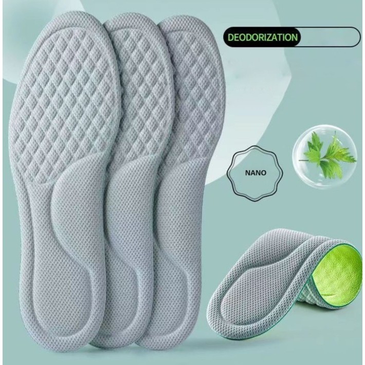 Insole Sepatu Unisex Antibakteri LL35