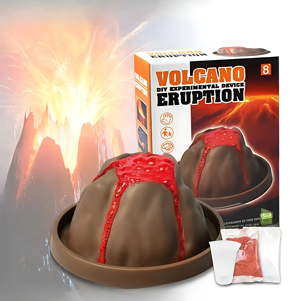 Jual Toy Studio Mainan Edukasi Anak STEM Volcano Eruption / Erupsi ...