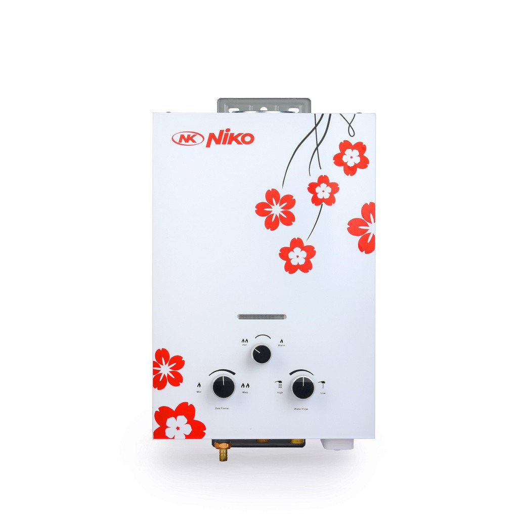 Jual NIKO Water Heater Pemanas Air Gas Kapasitas 6 Liter Putih NK6L