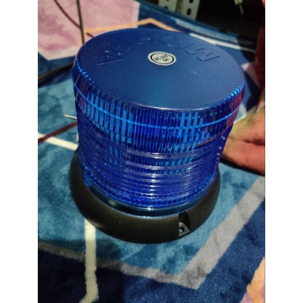 Jual lampu led lampu rotari biru 12-24 volt | Shopee Indonesia
