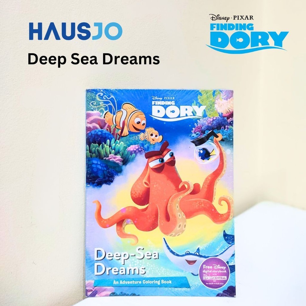 Jual Disney Pixar Finding Dory Book Deep Sea Dreams - Buku Bergambar ...