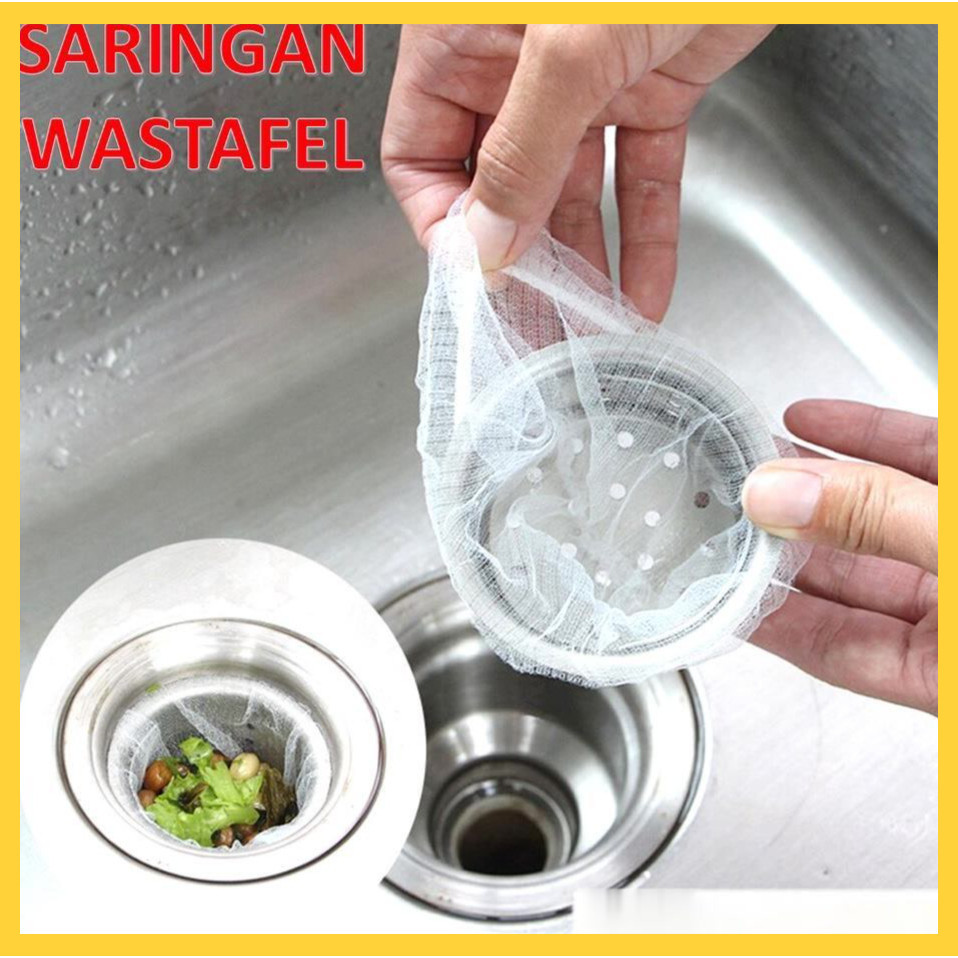 Jual Kain Saringan 100PCS Sampah Wastafel Kain Jaring Jala Saringan Air Saringan Kotoran