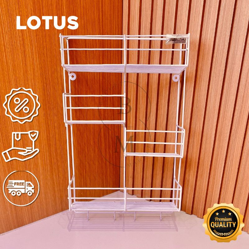 Jual Rak dapur / Rak Kamar Mandi / Rak Bumbu/ Rrak Gantung / Rak Sabun ...