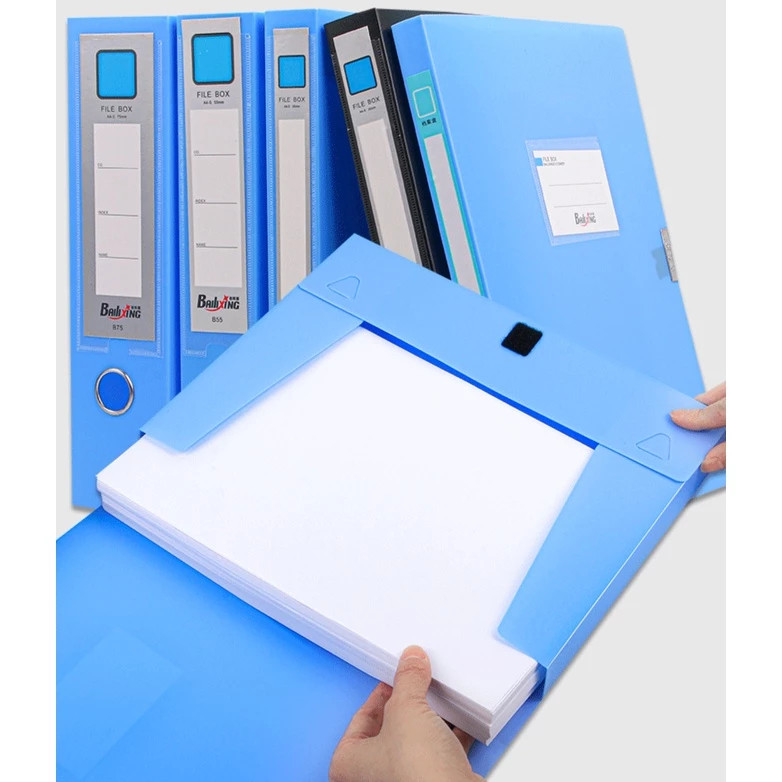 Jual Kotak File Plastik Organizer Folder Dokumen Berkas Kantor | Shopee ...