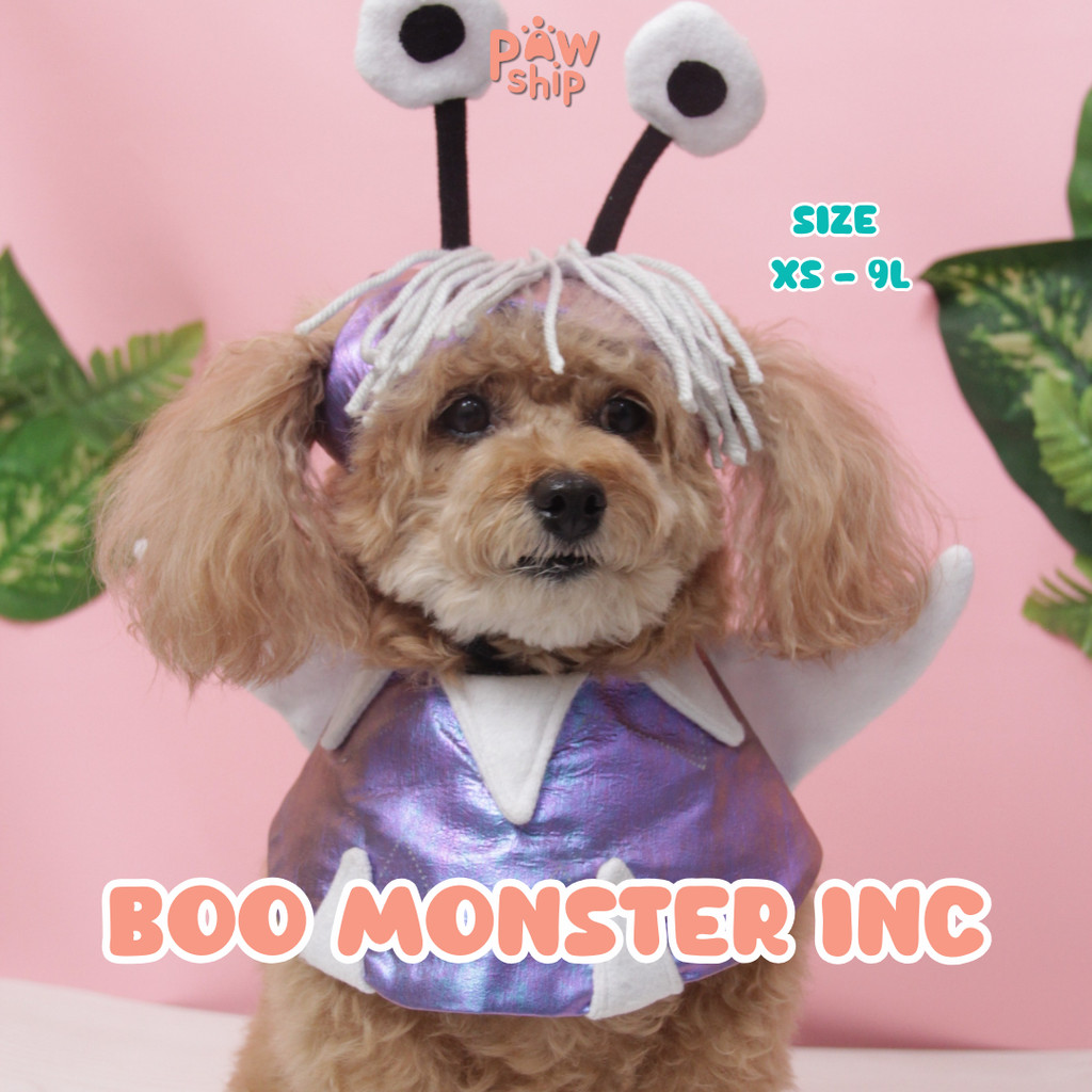 Jual Pawship Boo Monster Inc BIP/Pakaian Kostum Halloween Anjing  Kucing/Costum Halloween Anjing Kucing Scarf Model BOO Monster Inc/Costum  Anjing Kucing Lucu Boo | Shopee Indonesia