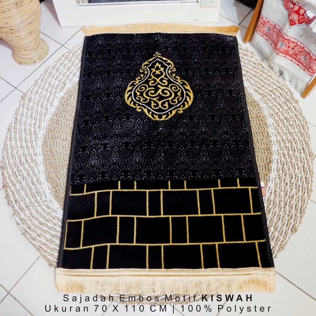 Sajadah Tebal Empuk Kiswah Sajadah Busa Turki Premium