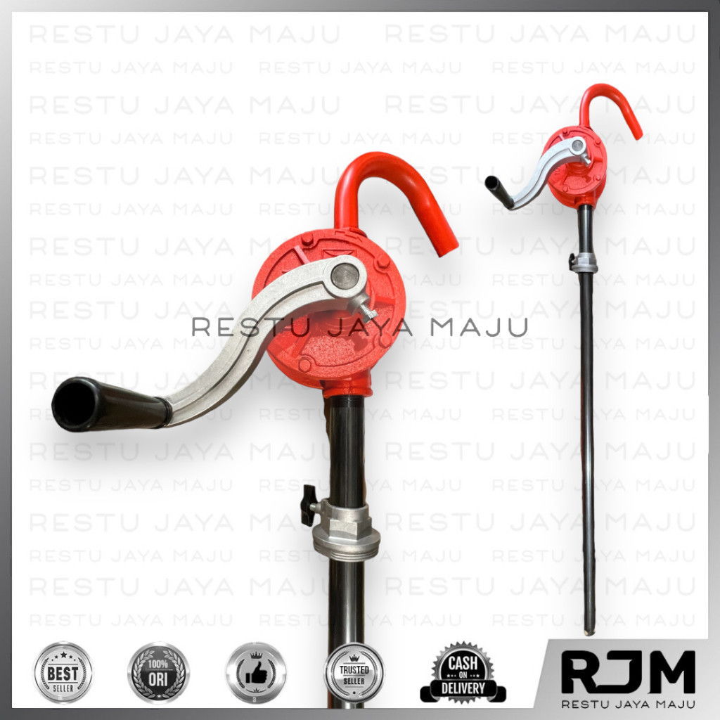 Jual [PROMO ONGKIR] [6 pcs] ORIENTAL Pompa Oli Manual Putar Minyak Drum