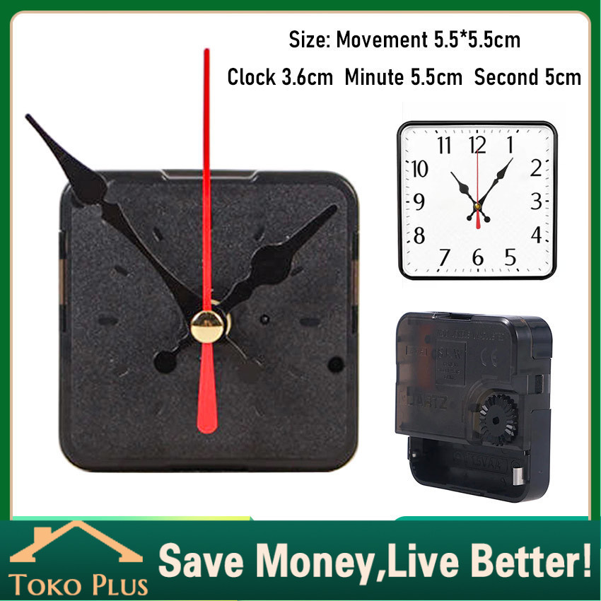 Jual Mesin Jam Dinding SEIKO / SKP QUARTZ Silent Movement DIY