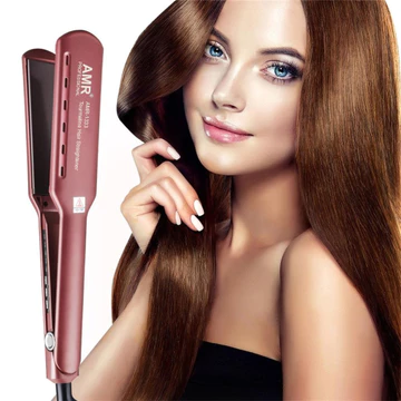 AMR 1333 Catokan Rambut Super Smooth Wide Hair 45mm Ionic Hair Straightener MY