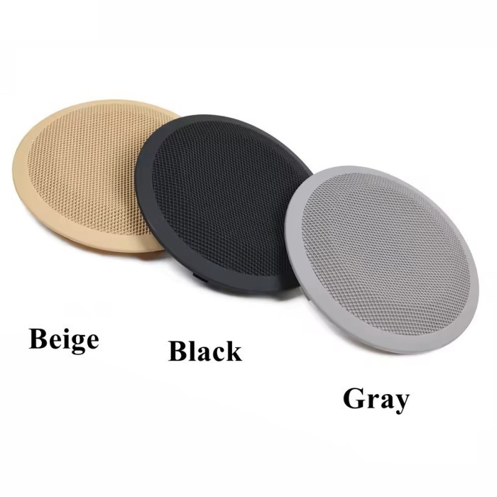 2 Coperture Per Altoparlanti Auto BMW Serie 3 E90/E91 E X1 E84 – Beige, Anteriore E Posteriore, In PC E ABS - 2