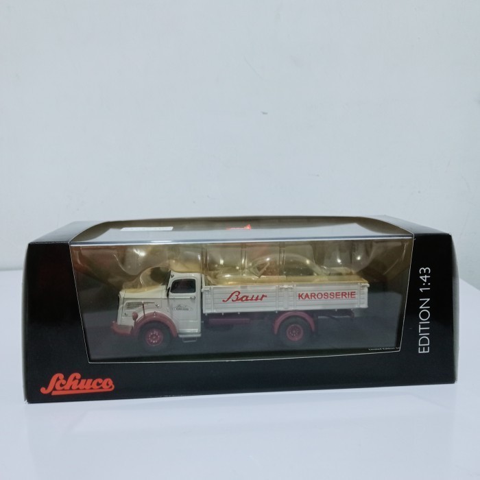 Miniature Schuco 1/43 - Mercedes-Benz L6600 Lowenbrau - Camion Publicitaire