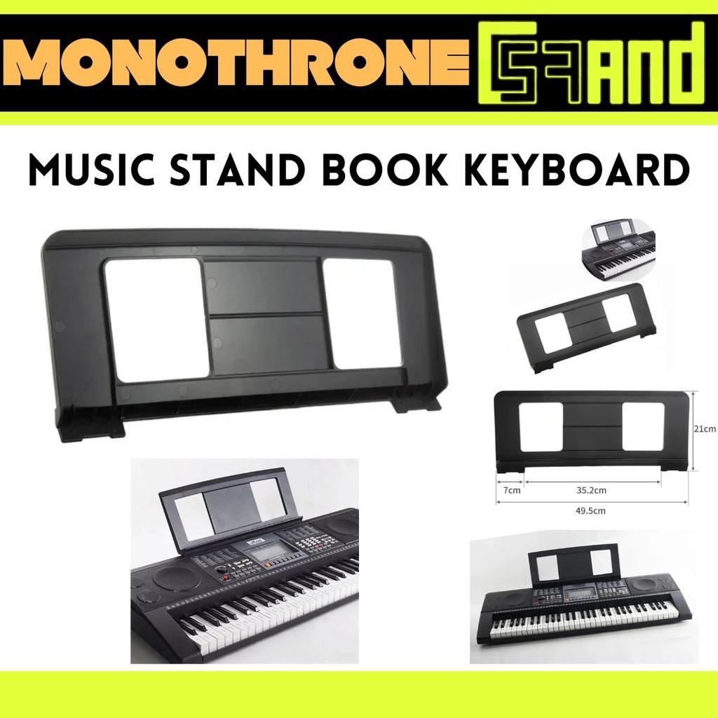 Jual Stand Book Sheet Partitur Keyboard Piano Organ Partiture Yamaha ...