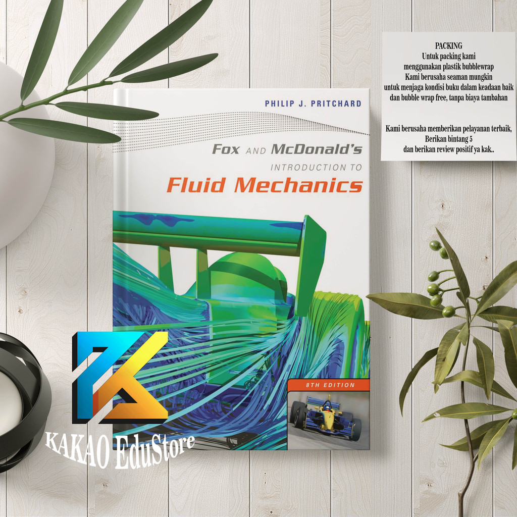 Jual Fox and McDonald's Introduction to Fluid Mechanics, 8 Edition ...