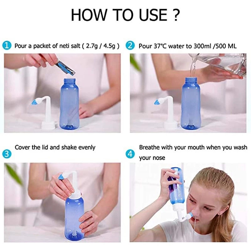 Jual Dr.Spock Nasal Spray Neti Pot Waterpulse Nasal Wash Cleaner Spray ...