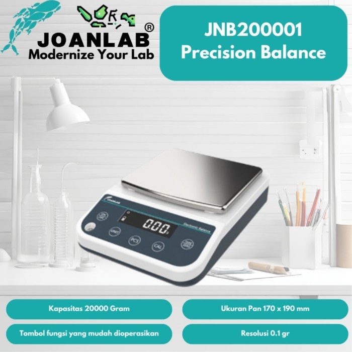 Jual JOANLAB Precision Balance Timbangan Digital Electronic Kapasitas 1 ...