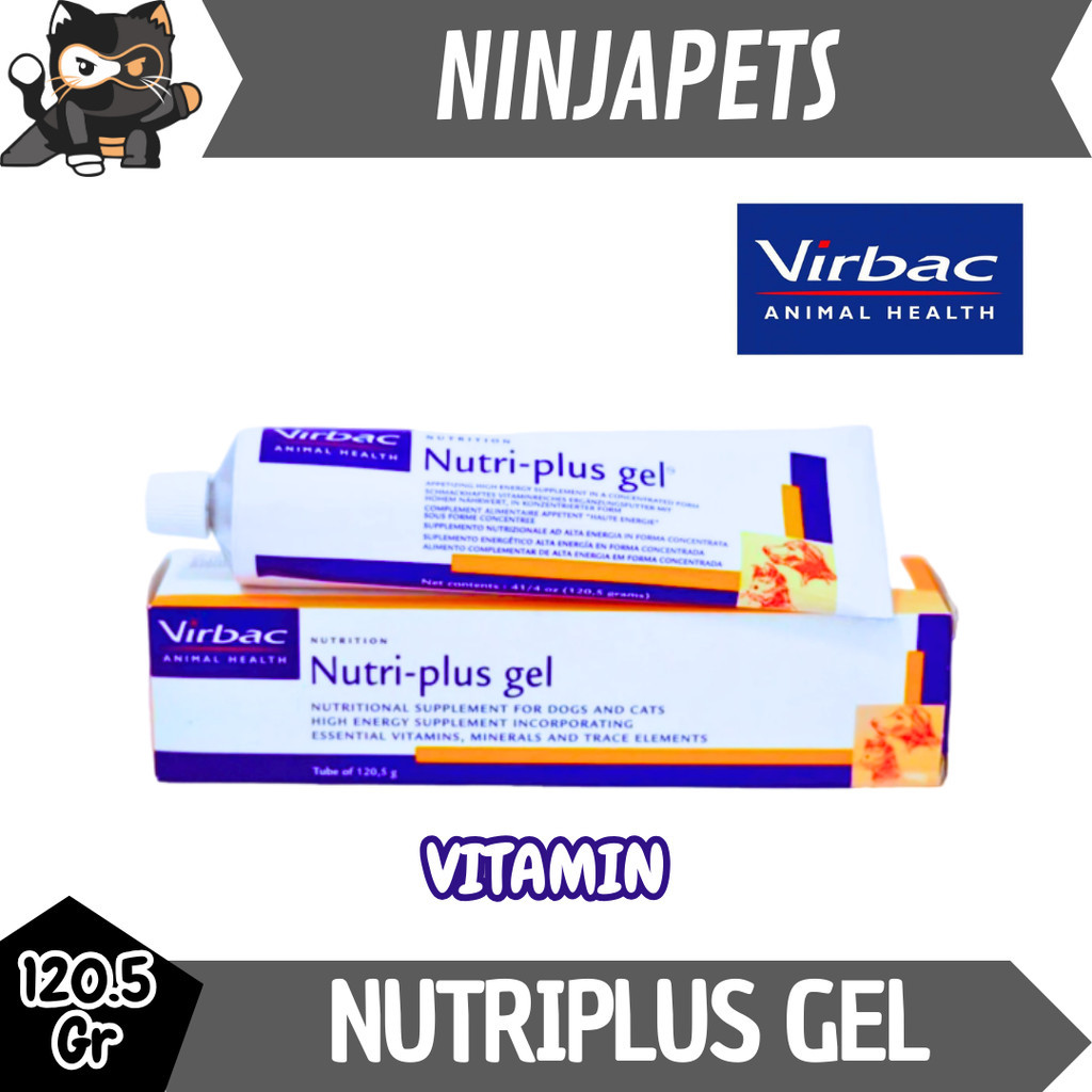 Jual NUTRIPLUS GEL VITAMIN KUCING ANJING 120GR | SUPLEMEN KESEHATAN ...