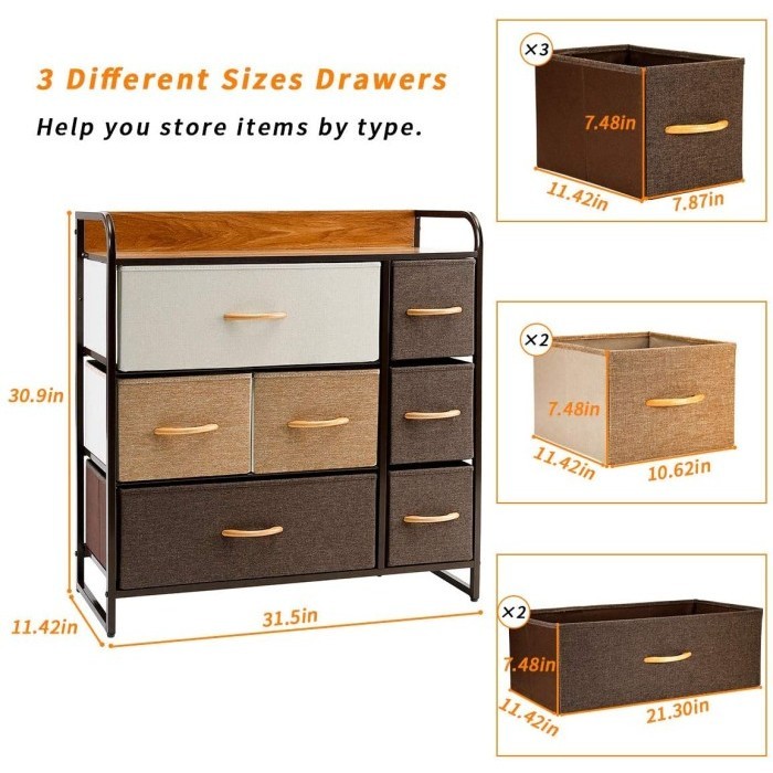 Jual Informa Floyd Cabinet Drawer storage Laci susun rak laci lemari ...