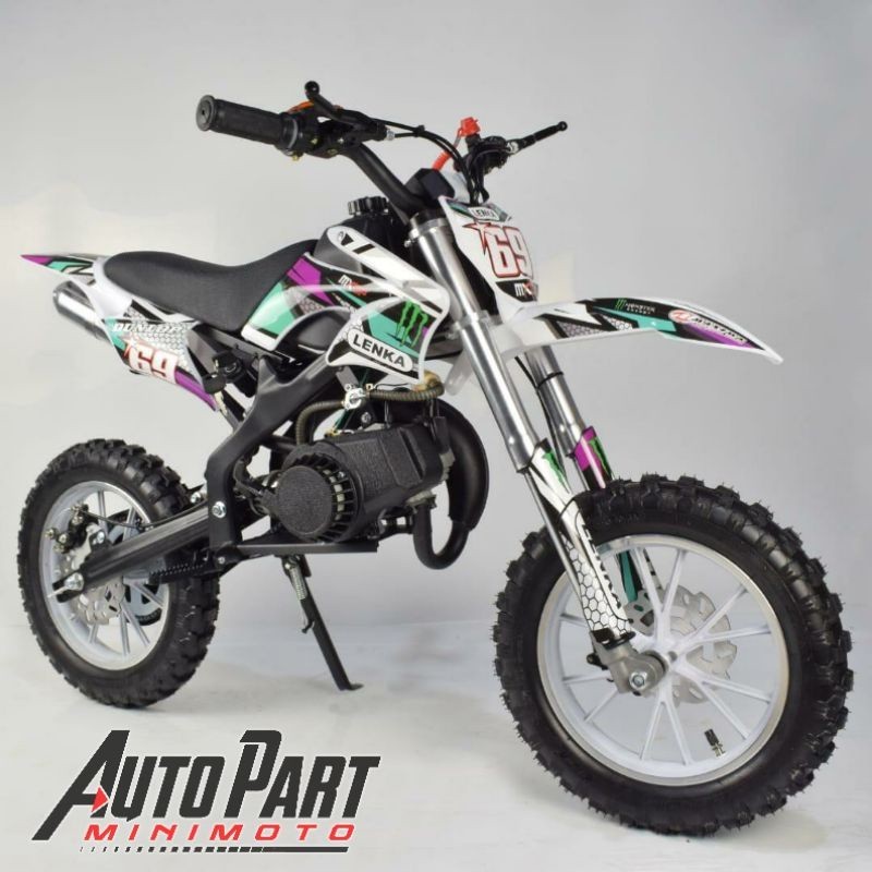 Jual Motor Mini Trail LENKA MC69 Trail Mini 50cc 2T Mesin Tarik ...
