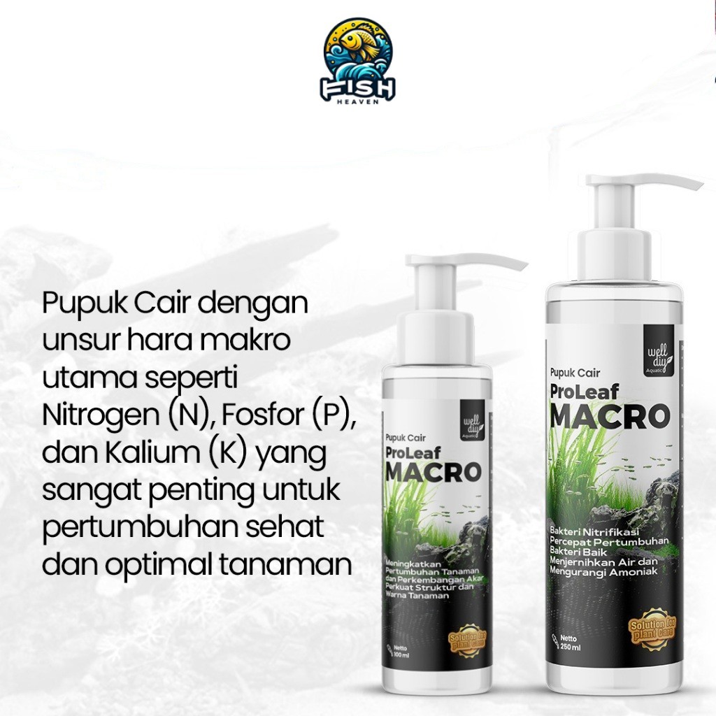 Jual Pupuk Cair Aquascape Proleaf Macro 100ml 250ml Fish Heaven ...
