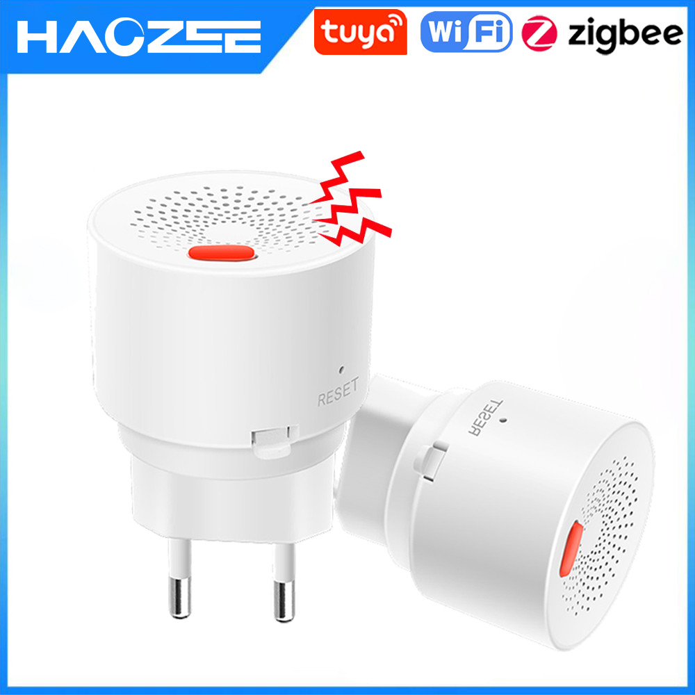 Jual Tuya Wifi Zigbee Smart Natural Gas Sensor Combustible Household ...