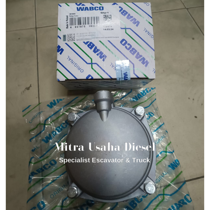 Jual Relay Valve Emergency Valve Kura Kura Buntut Trailer RE-6 WABCO ...