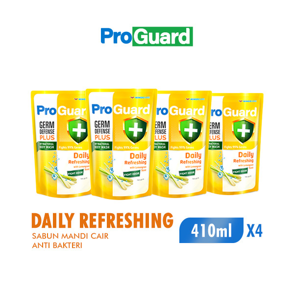 Jual Proguard Sabun Mandi Cair Anti Bakteri Daily Refreshing Pouch 410 ...