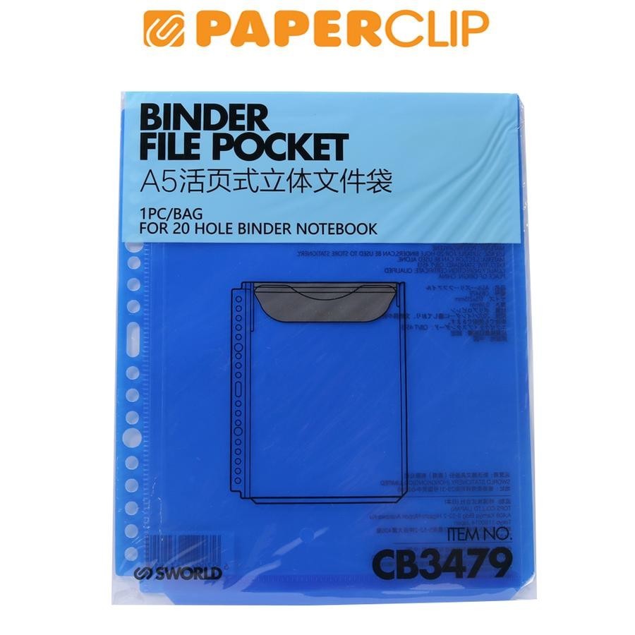 Jual CLEAR POCKET FILE NOTE A5 SWORLD CB3479 | Shopee Indonesia
