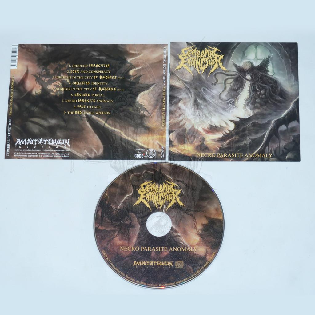 Jual CD - CEREBRAL EXTINCTION - Necro Parasite Anomaly | Shopee Indonesia