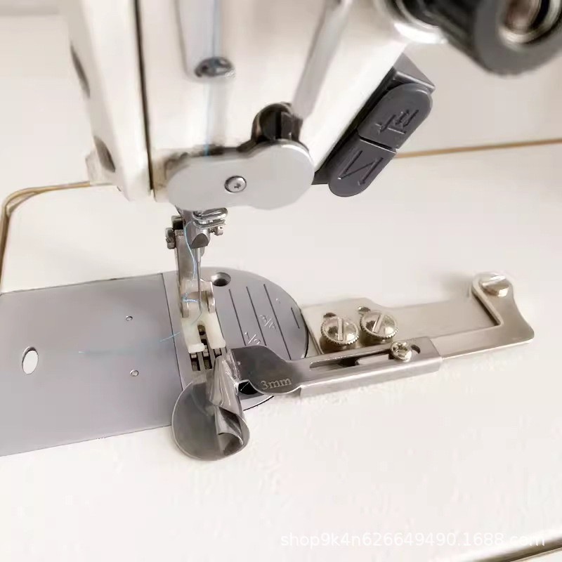 Jual Flat Car Spiral Edging Roller Industrial Sewing Machine Pull Tube ...